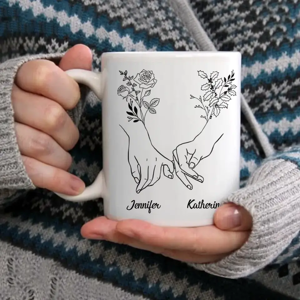 Bestie BFF Personalized Custom Mug - There Is No Better Sister Than You