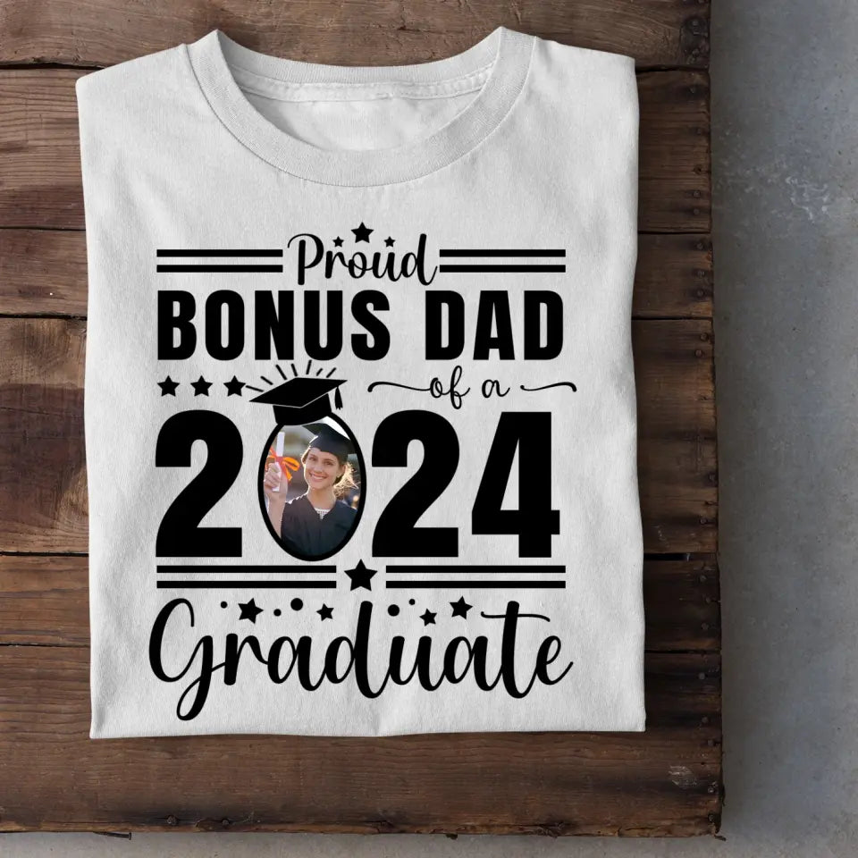 Personalized Proud Graduate Shirt, Custom Photo Cap