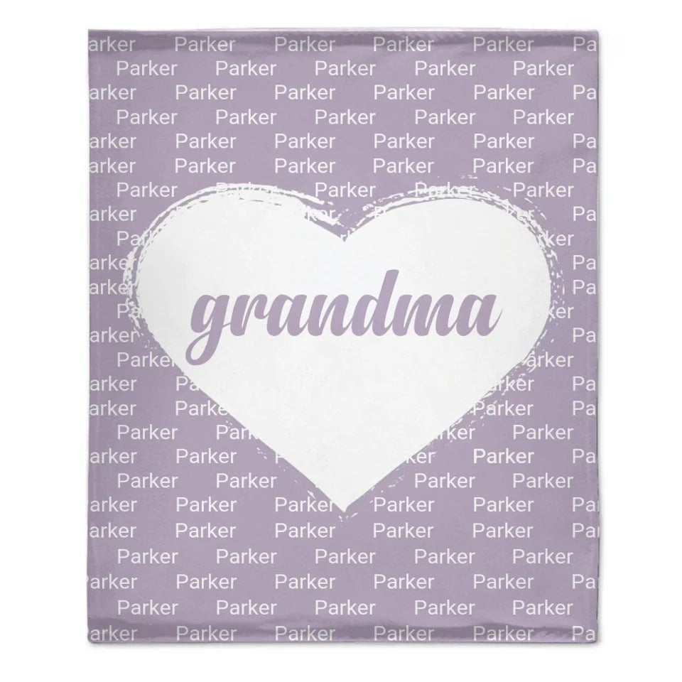 Blankets To Convey Love - Name And Designation Custom Personalized Text Loving Blanket - A Gift For Family