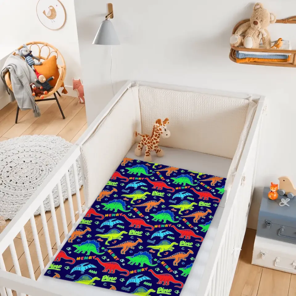 Raaa! Cool Fluorescent Cartoon Dinosaur Blanket - Gift For Kids Who Love Dinosaurs!