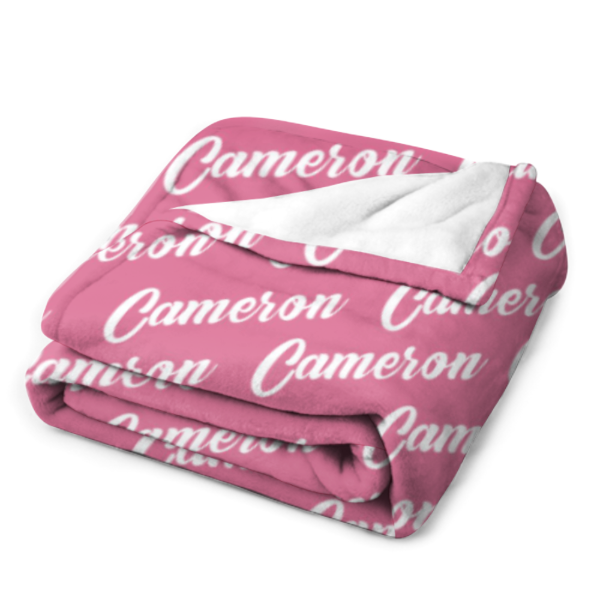 ️Custom Name Blanket for Adults Kids Personalized - Gifts for Birthday Christmas