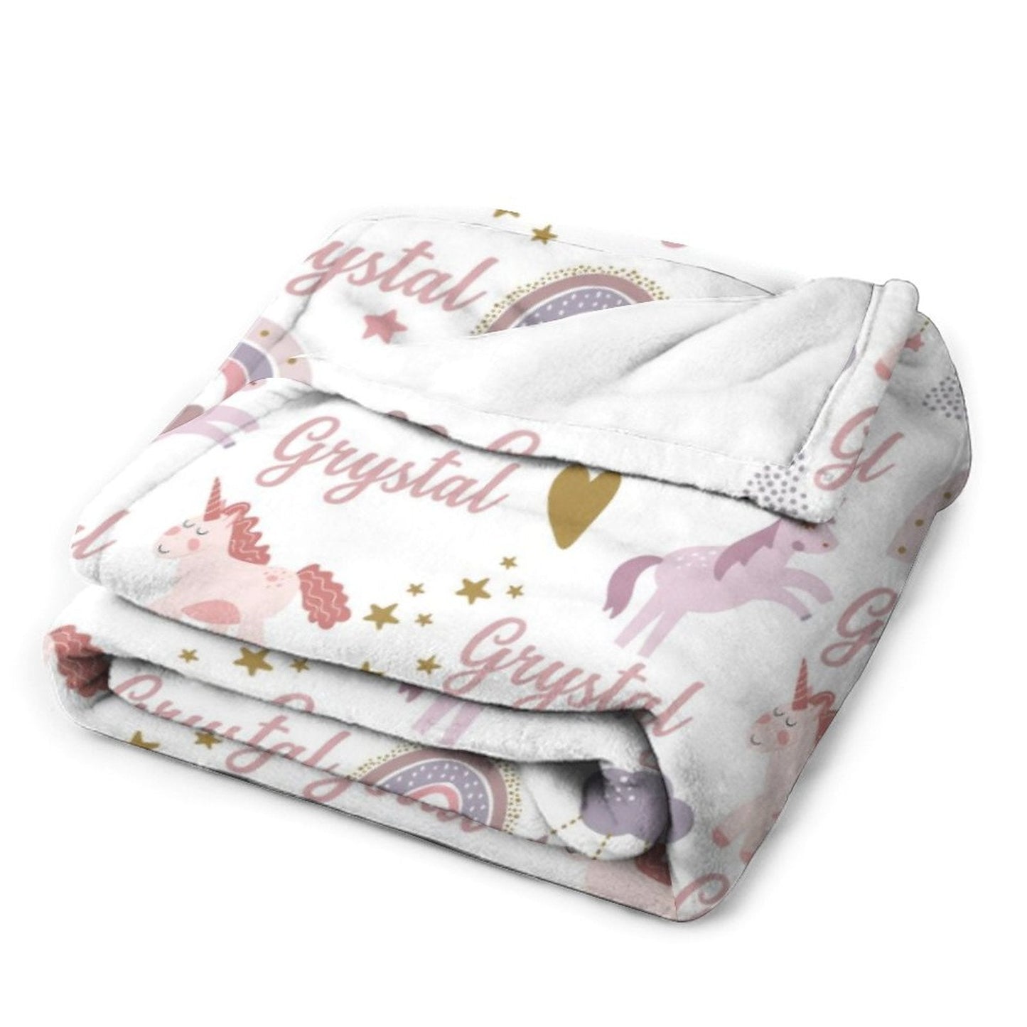 ️Unicorns Dream of Personalized Blankets for KidsBaby
