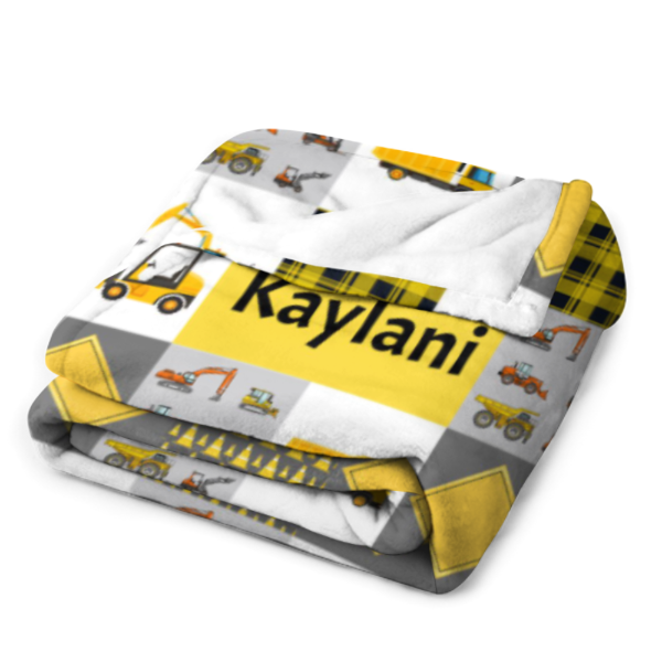 ️Custom Car Truck Patchwork Blanket - Personalized Gift