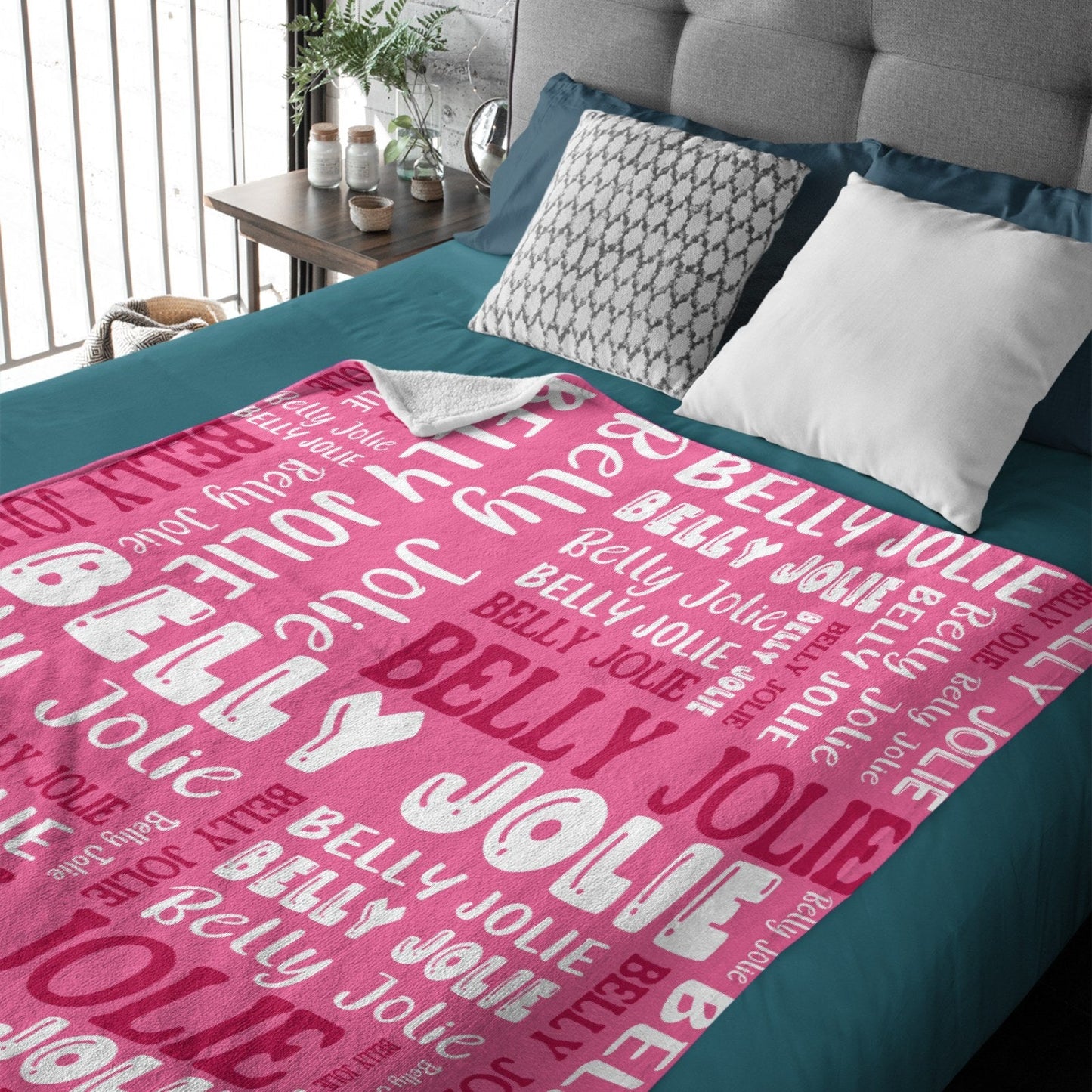 ️Personalized Customized Name Blanket - for Adult Kid Birthday Christmas Mothers Fathers Valentines Day Gift