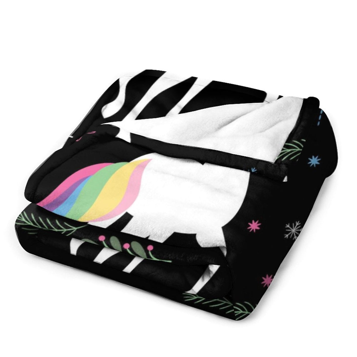 ️Personalized Unicorn Party Blanket for Girls
