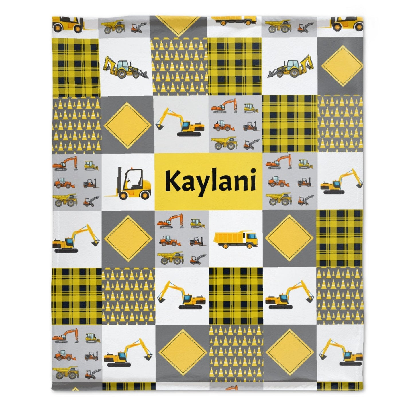 ️Custom Car Truck Patchwork Blanket - Personalized Gift
