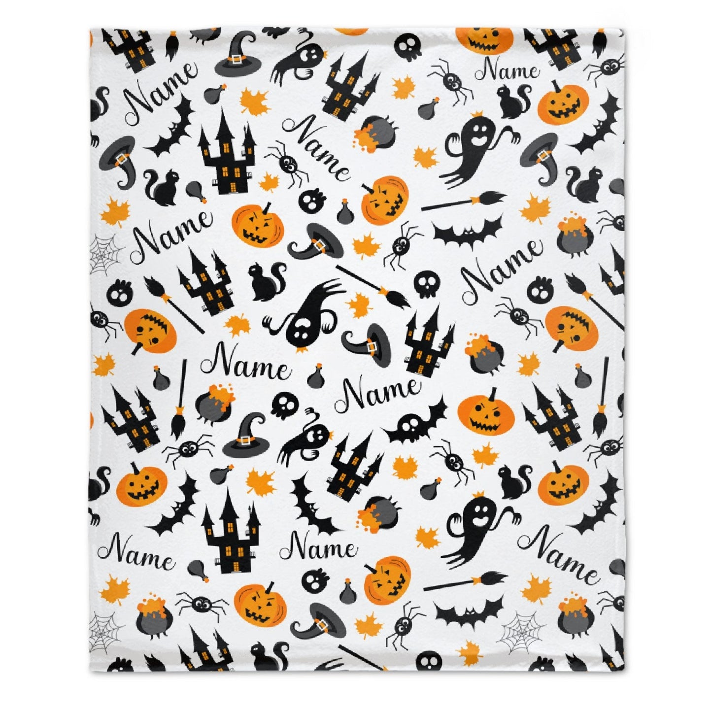 ️Halloween Name Personalized Custom Blanket