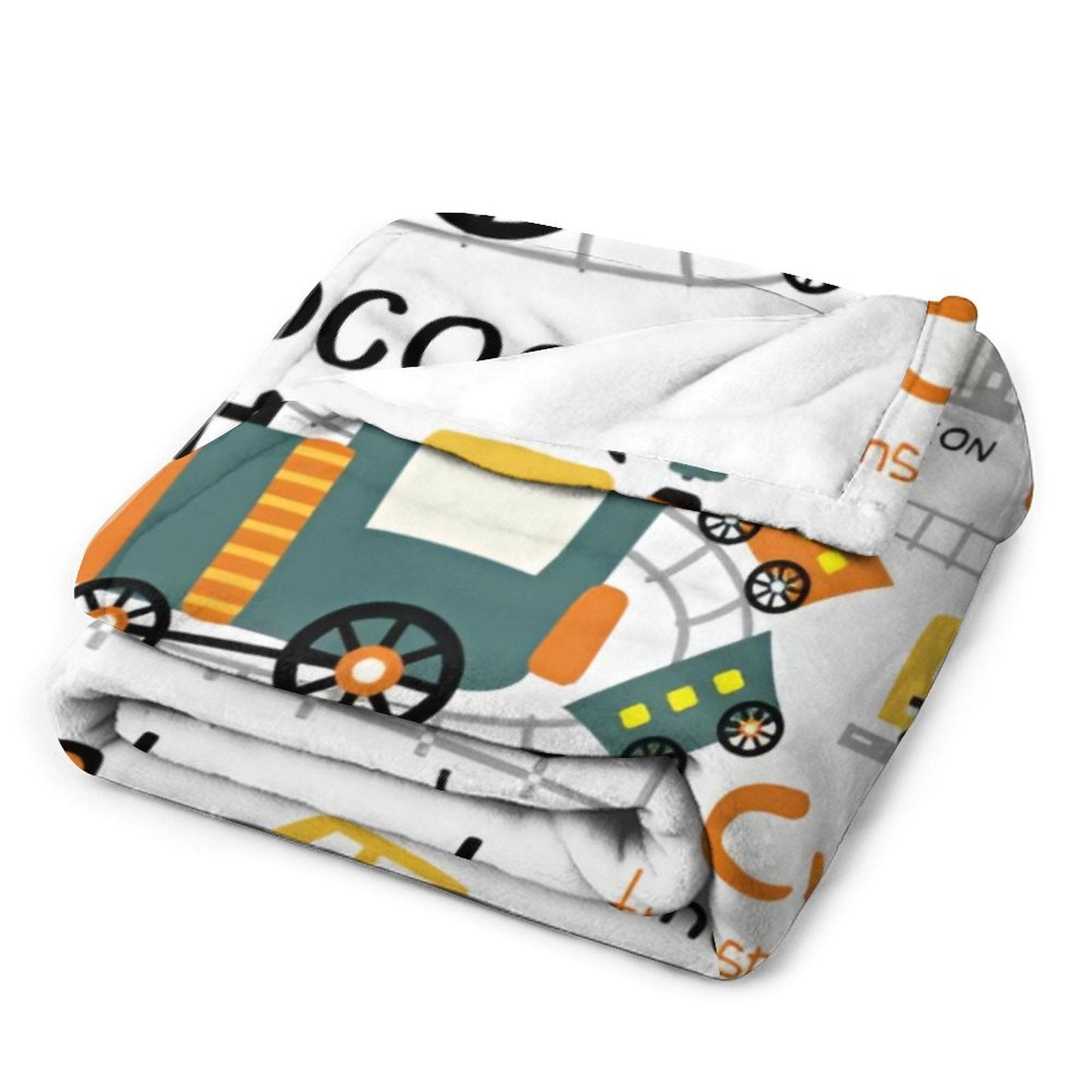 ️Choo Choo Train Personalized Kid Baby Blanket
