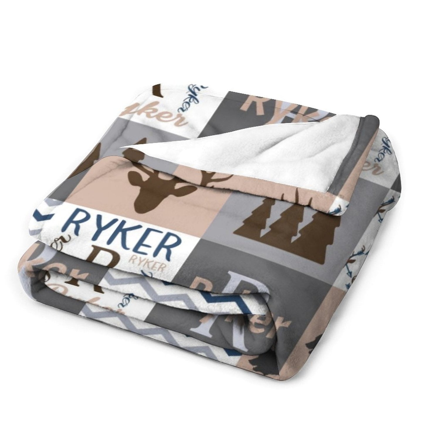 ️Baby Blanket - Baby Shower Gift - Woodland Animals Baby Bedding - Woodland Baby Bedding
