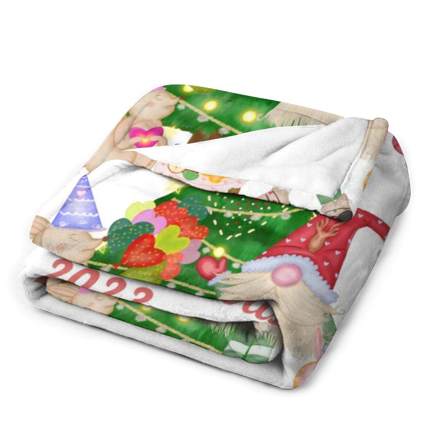 ️Personalized Baby's First Christmas Blanket
