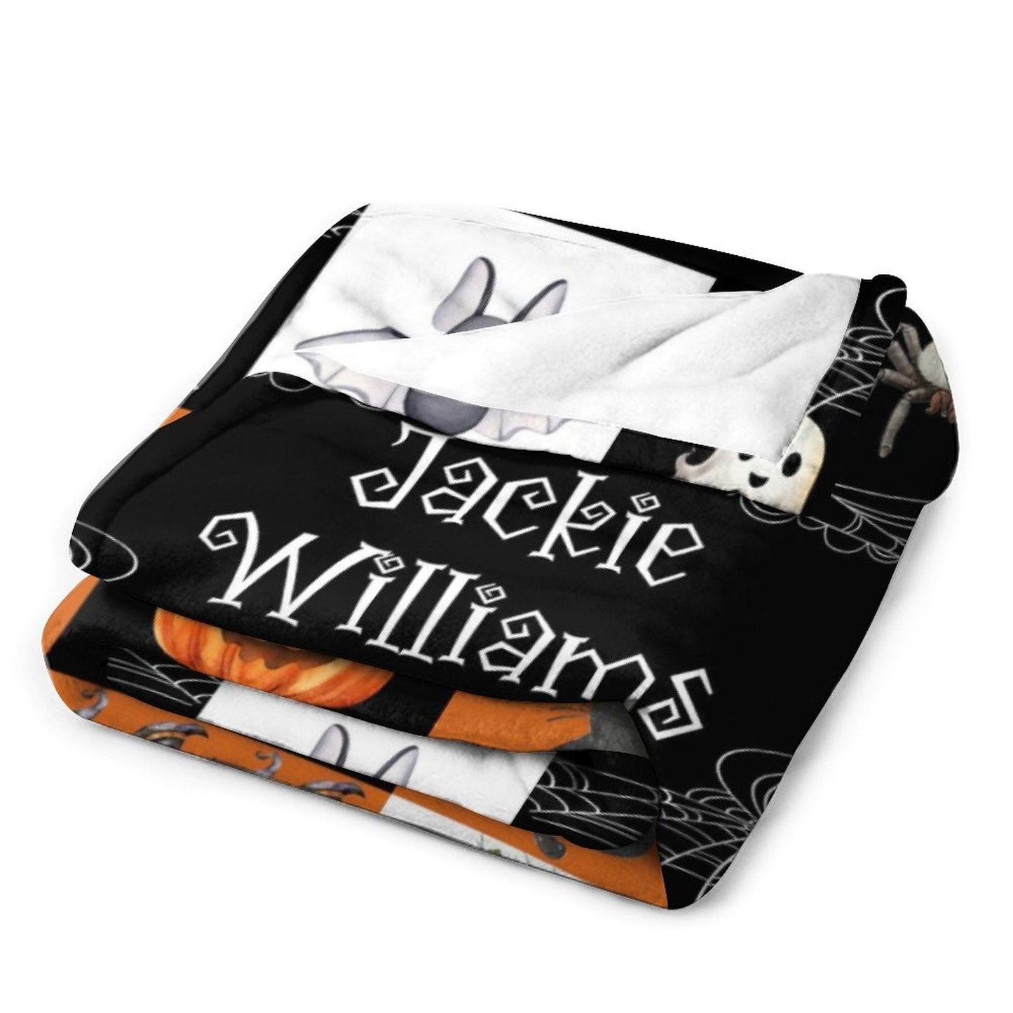 ️Personalized Halloween Spooky Season Kids Blanket