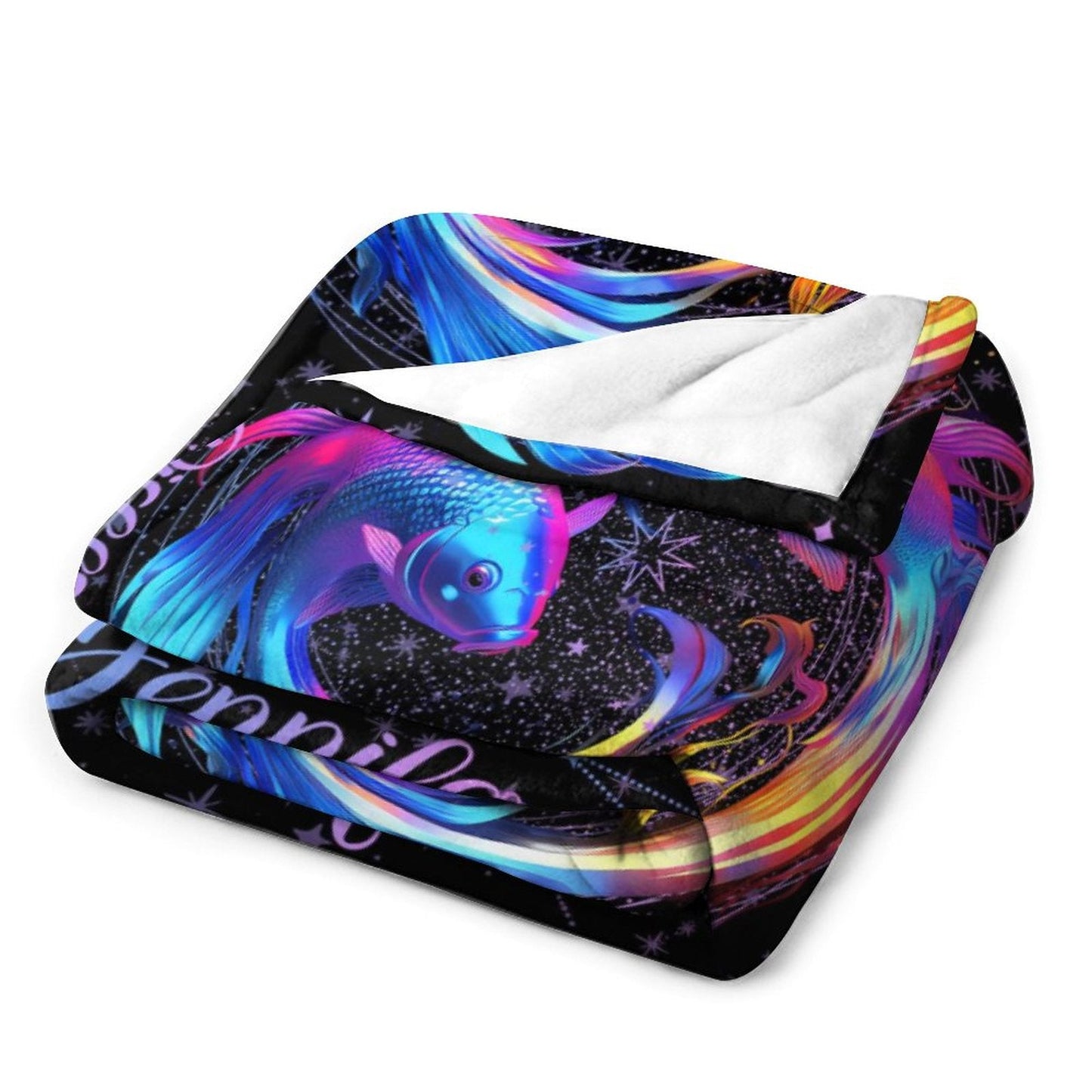 ️Fantasy twelve constellations themed name custom blanket