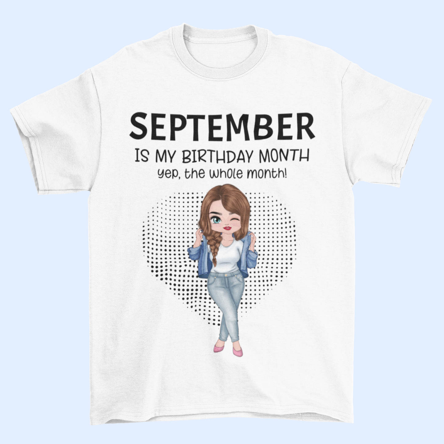 It's My Birthday Month - Family Personalized Custom Unisex T-shirt - Birthday Gift For Family Members