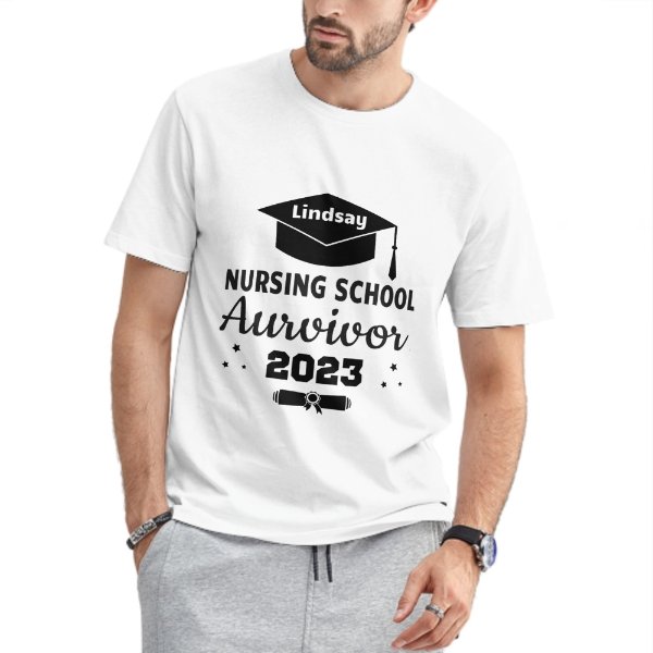 Personalized Nursing Graduation Class Of 2023 Shirt - Graduation Gifts - Yulaki