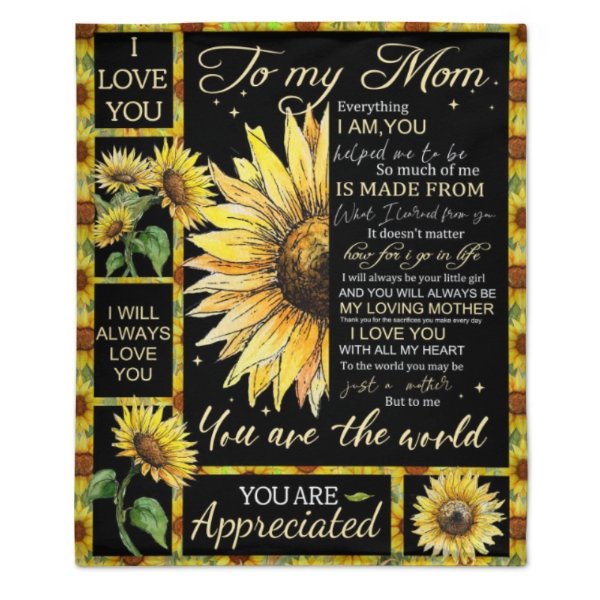 So Much Of Me Is Made From You - Family Blanket - New Arrival, Christmas Gift For Mother From Daughter - Yulaki