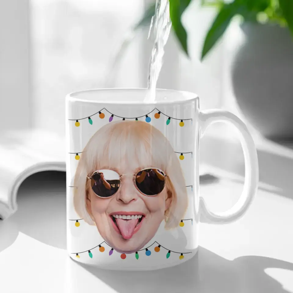 World's Best Mom Dad Funny Custom Face - Personalized Photo Mug