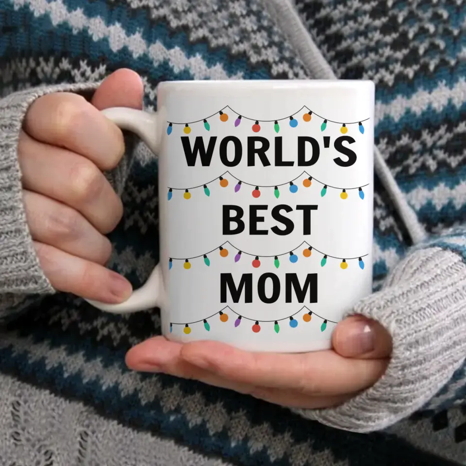 World's Best Mom Dad Funny Custom Face - Personalized Photo Mug