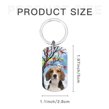 Memorial Personalized Pet Photo Keychain - Until I See You Again