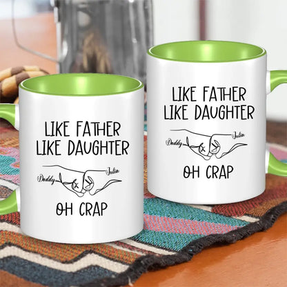 Personalized Custom Mug, Like Mother Like Son, Gift For Family