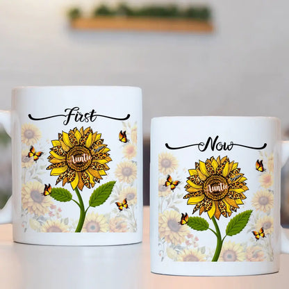 First Mom Now Grandma - Gift For Mothers, Grandmas - Personalized Mug