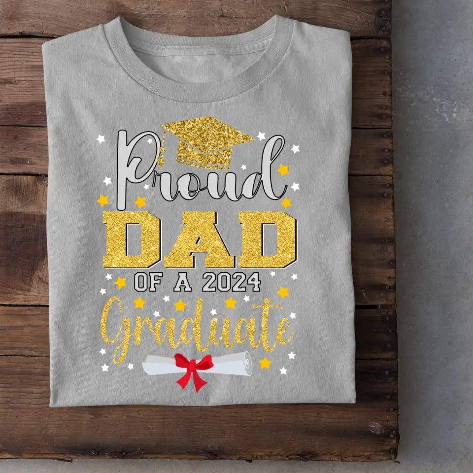 2024 Graduation Season Personalized T-Shirt A Father’s Pride