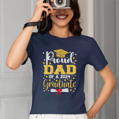 2024 Graduation Season Personalized T-Shirt A Father’s Pride