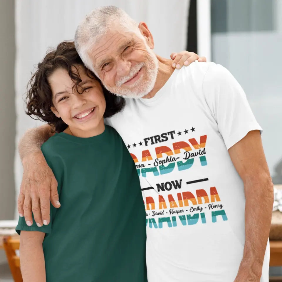 Personalized T-shirt For Grandpa - Father's day Gift / Gift For Family