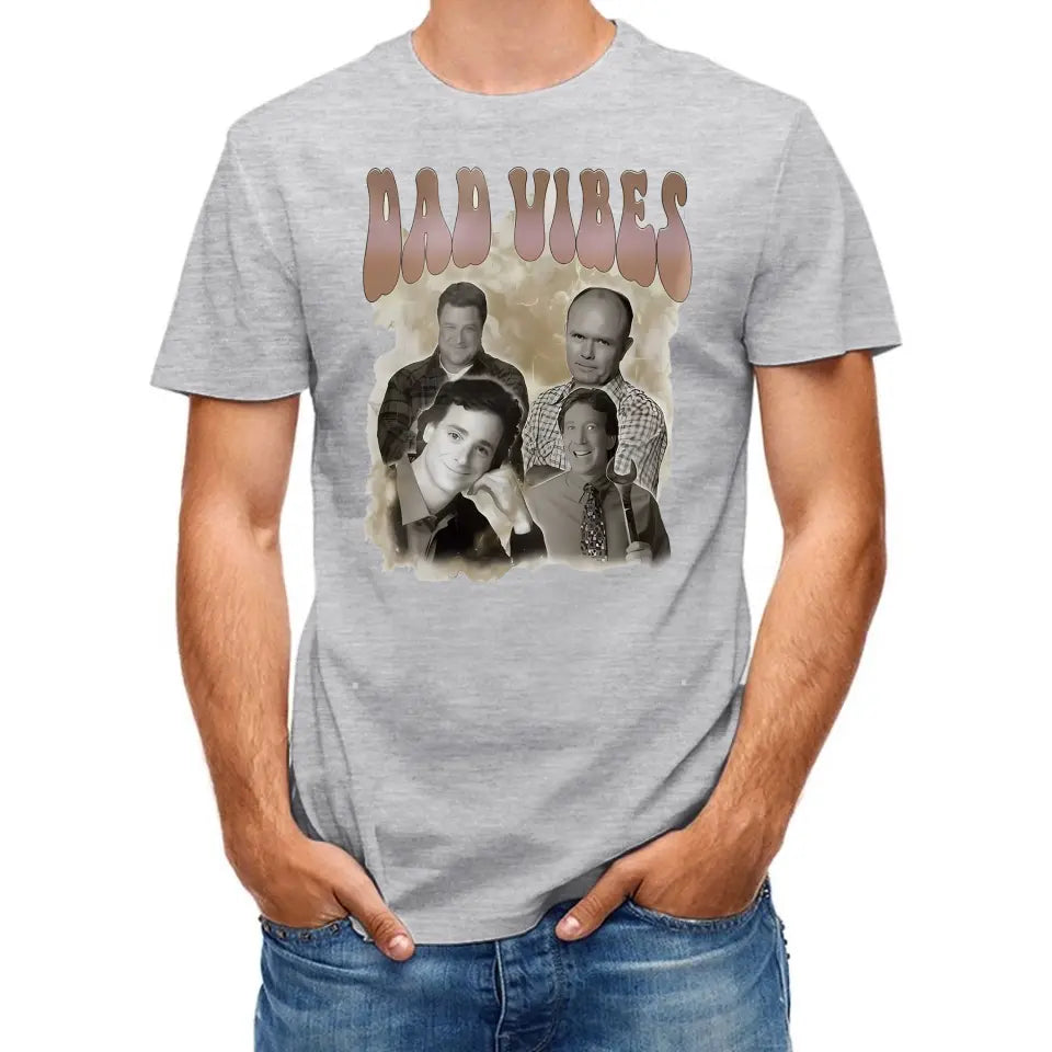 Vintage 90s Dad Vibes T-Shirt, Father's Day Gift