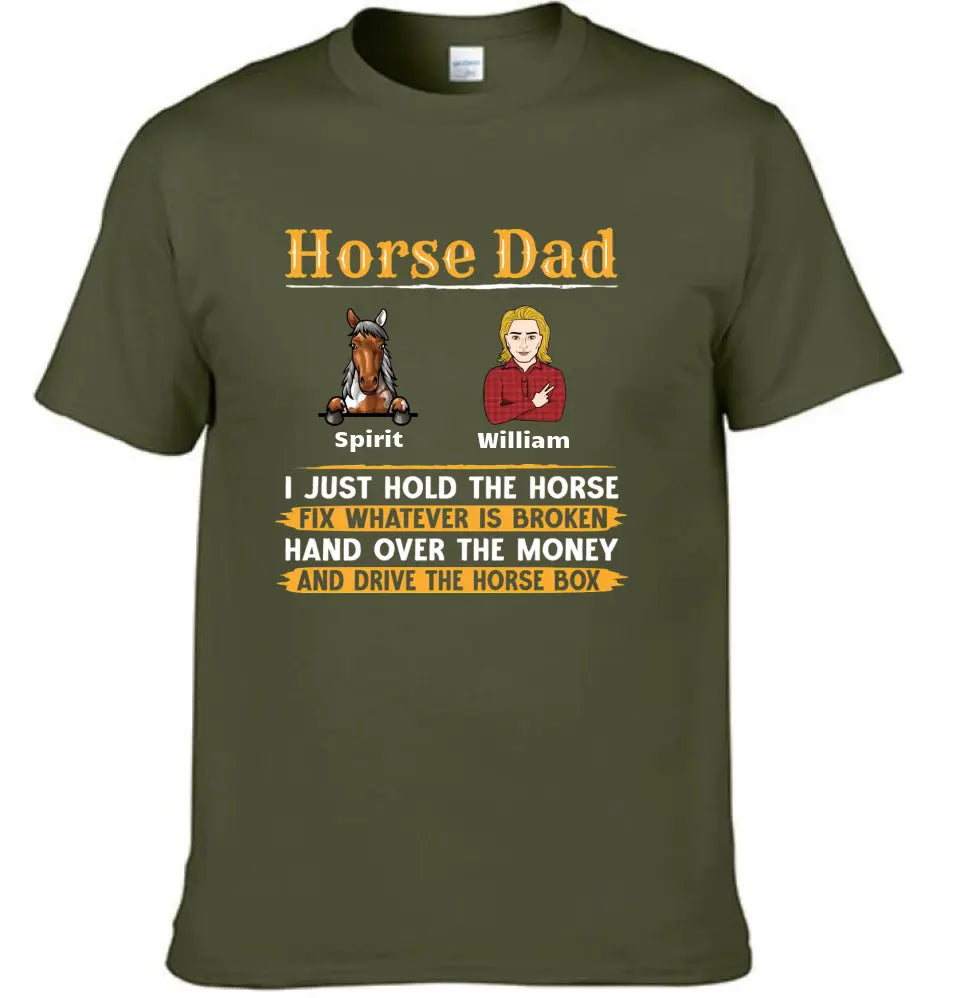 Horse Dad - Personalized T-shirt