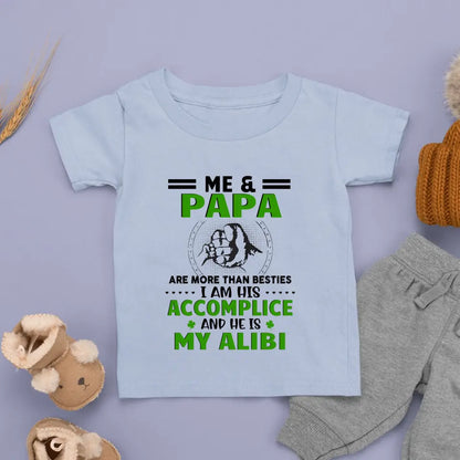 Personalized T-Shirt - Are More Than Besties Iam Her Accomplice And She Is My Alibi Youth