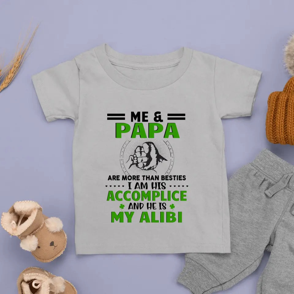 Personalized T-Shirt - Are More Than Besties Iam Her Accomplice And She Is My Alibi Youth