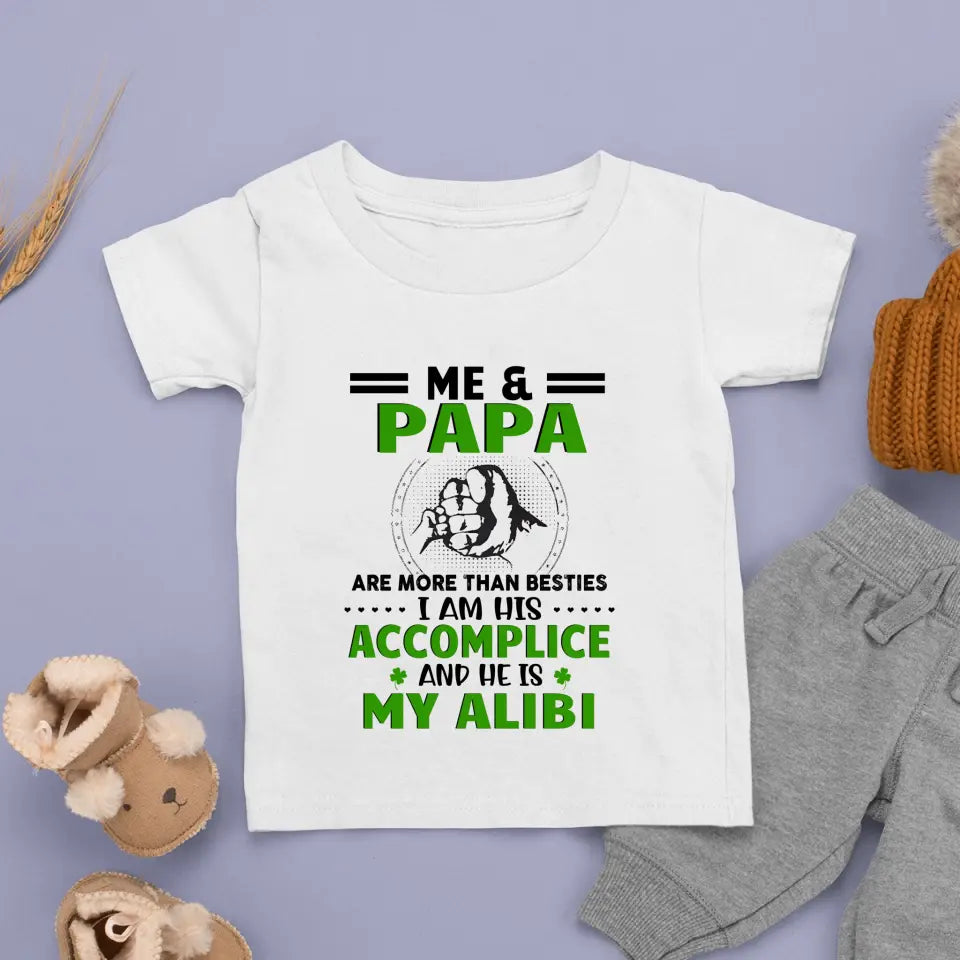 Personalized T-Shirt - Are More Than Besties Iam Her Accomplice And She Is My Alibi Youth