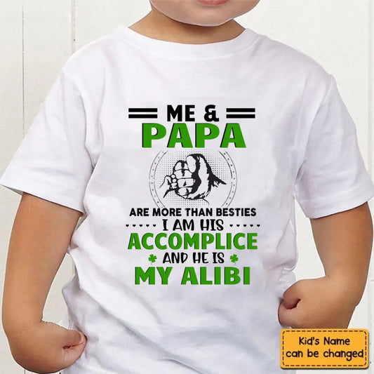 Personalized T-Shirt - Are More Than Besties Iam Her Accomplice And She Is My Alibi Youth