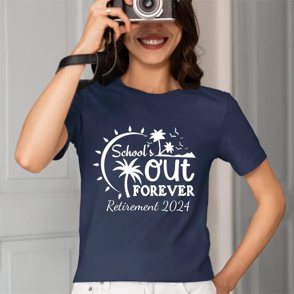 Teacher Retirement Countdown Custom T-shirt