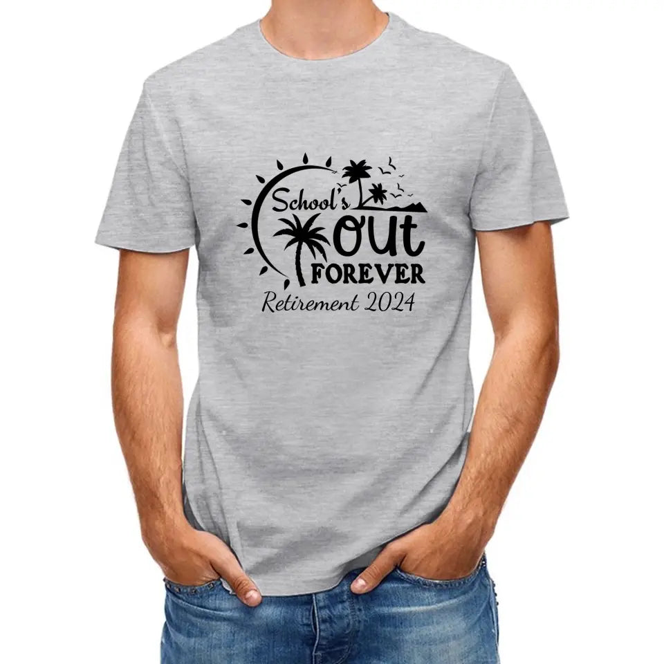 Teacher Retirement Countdown Custom T-shirt