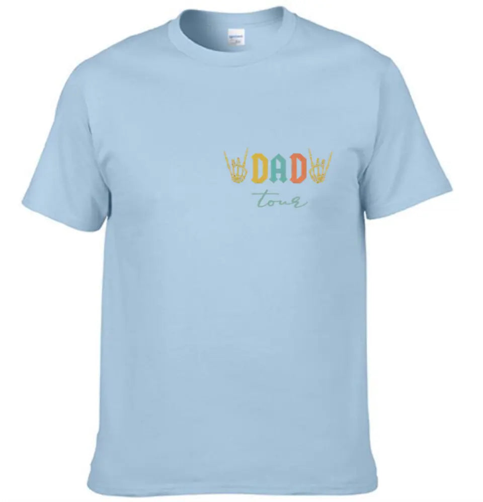 Fatherhood Tour T-Shirt, Sometimes I Rock It Sometimes It Rocks Me