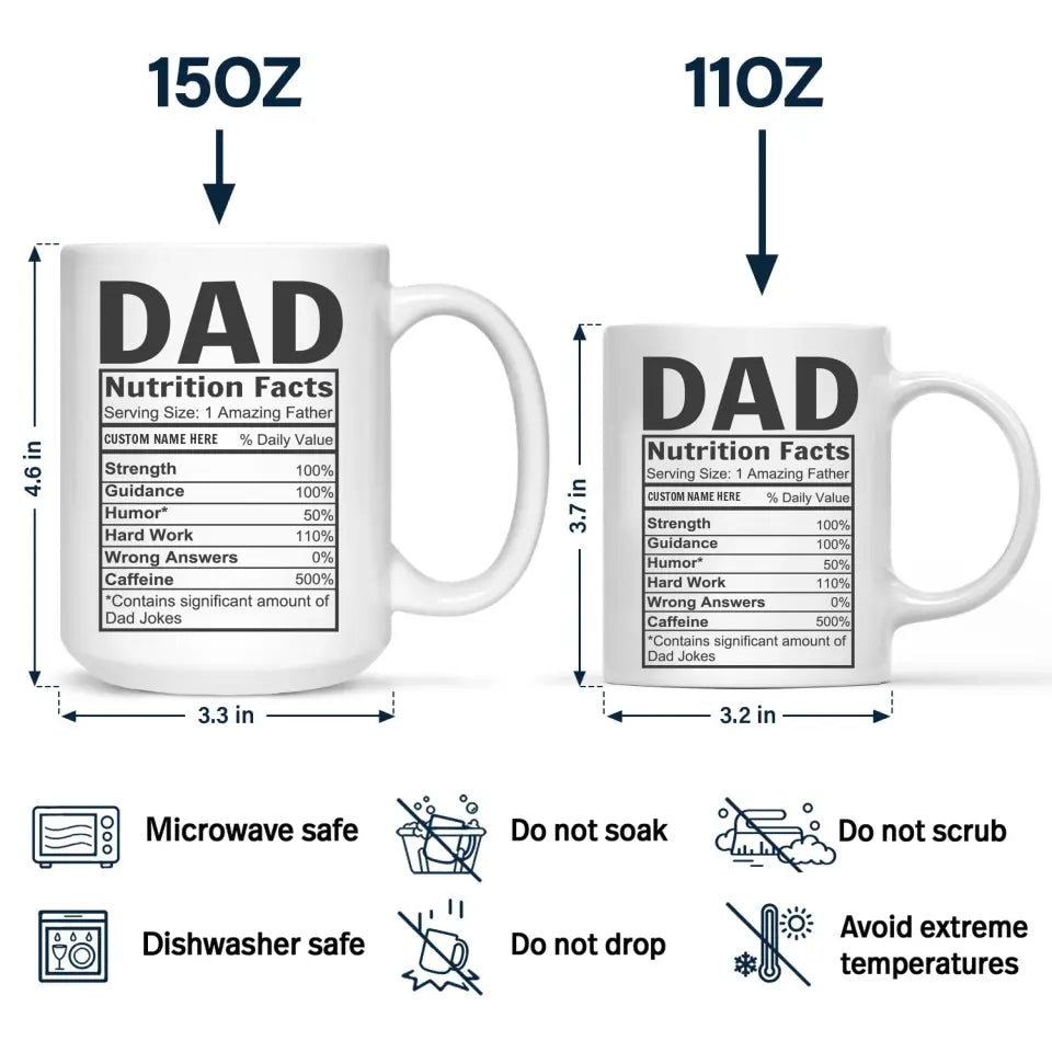 Dad Mugs – Custom Mugs For The Best Dad in The World