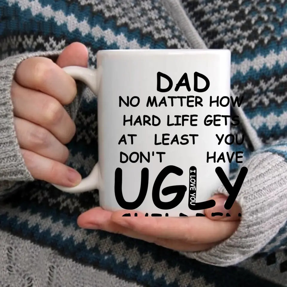 Personalized Mug For Dad, Stepfather, And Father-In-Law