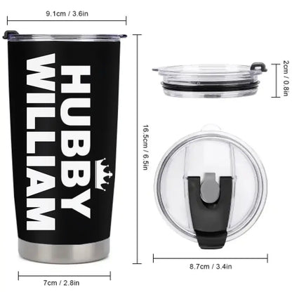 Personalized Car Mug, Memorial Gifts For Husband or Wife