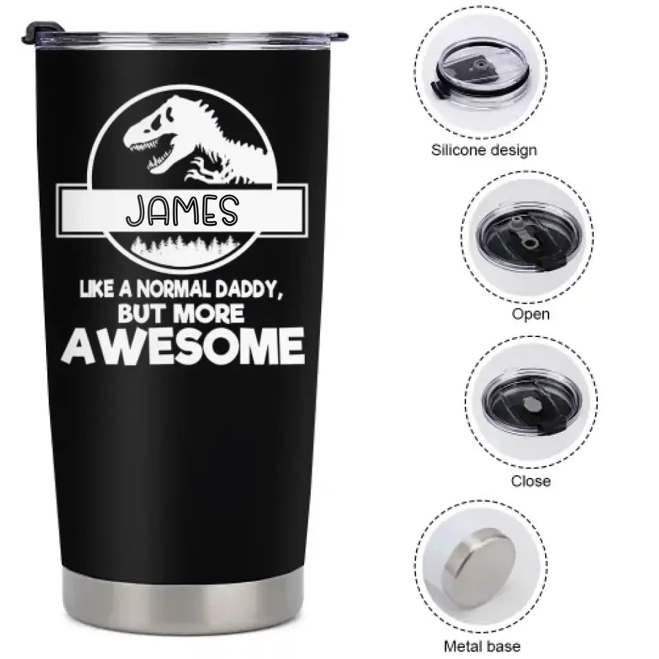 Daughter, Son, Customized Car Cup With Father’s Name as Father’s Day Gift