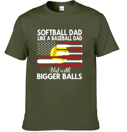 Softball T-shirt,  Gift For Dad, Gift For Softball Lovers