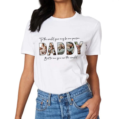 Personalized Father’s Day Themed T-shirt Special Gift