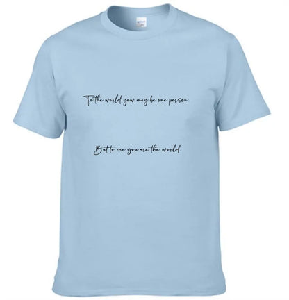 Personalized Father’s Day Themed T-shirt Special Gift