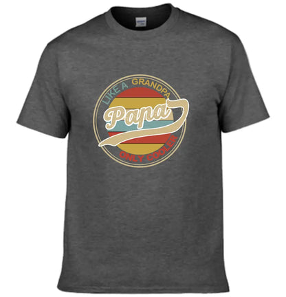 Cool Dad T-Shirt, Cooler for Dad Like Grandpa, Gift for Dad