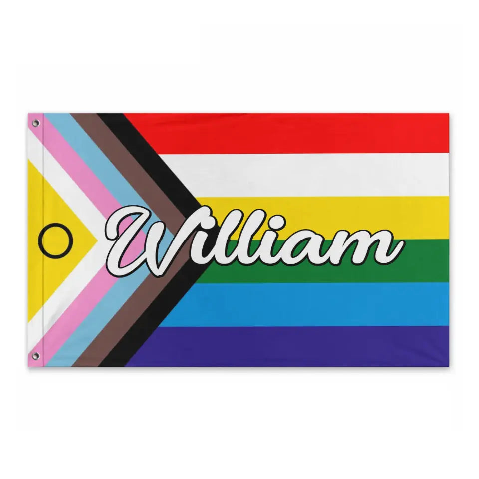 Intersex Inclusive Progress Pride Rainbow Flag
