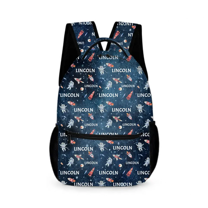 Personalized Custom Outerspace Backpack With Name