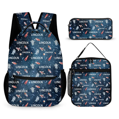 Personalized Custom Outerspace Backpack With Name