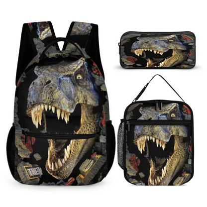 Personalized Dinosaur Backpack, School Supplies