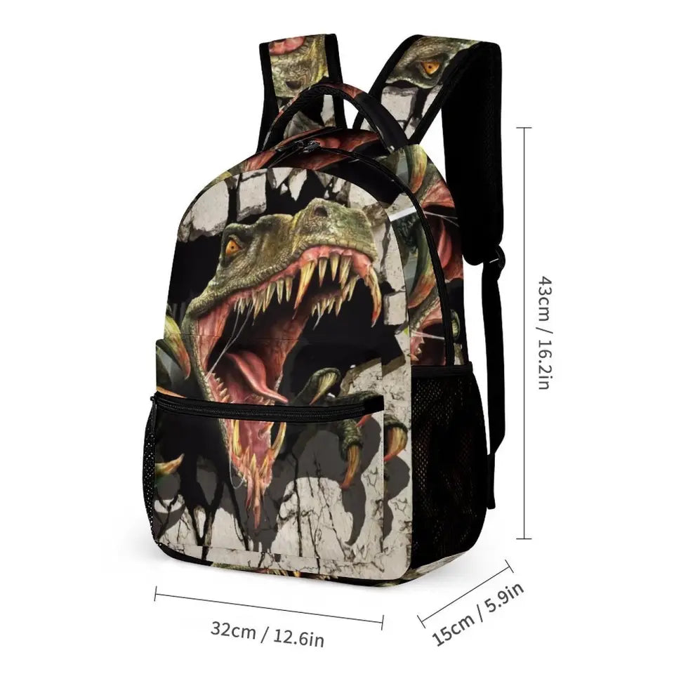 Personalized Dinosaur Backpack, School Supplies