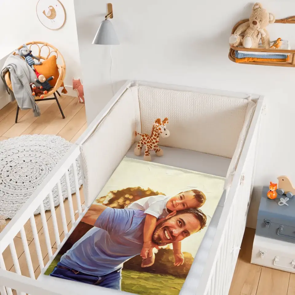 Personalized Oil-Canvas Blanket for Families